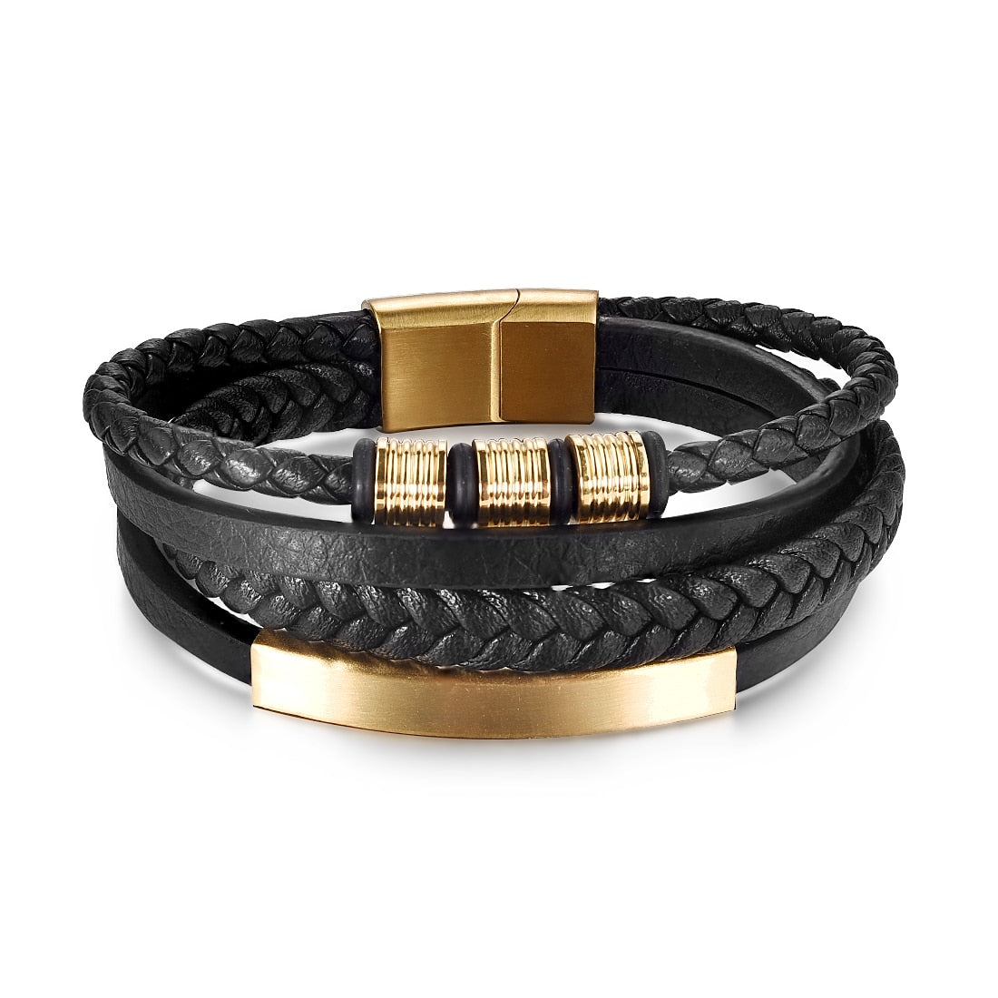 Pulseira Masculina de Couro Salamanca