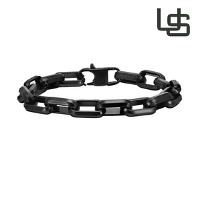 Pulseira Masculina de Aço Inoxidável Chains