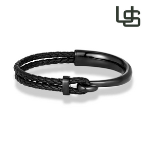 Pulseira Masculina de Couro Pedri